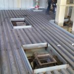 Pelleting floor ready for concrete
